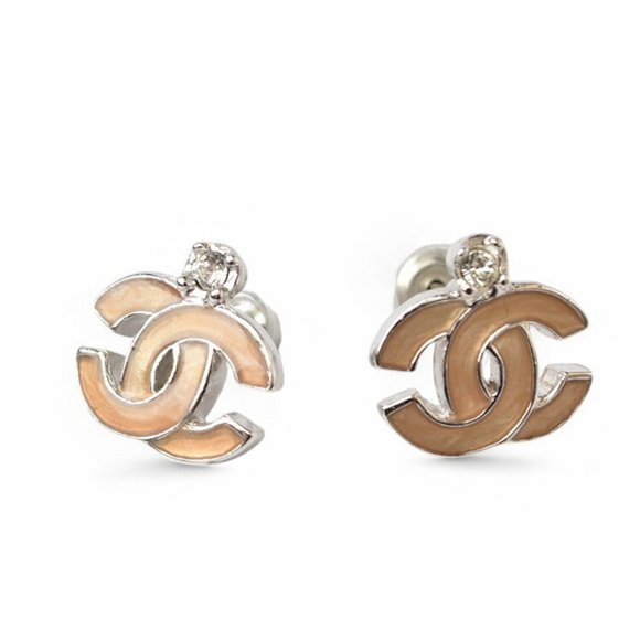 CHANEL Pink Earrings - Picture 1 of 5